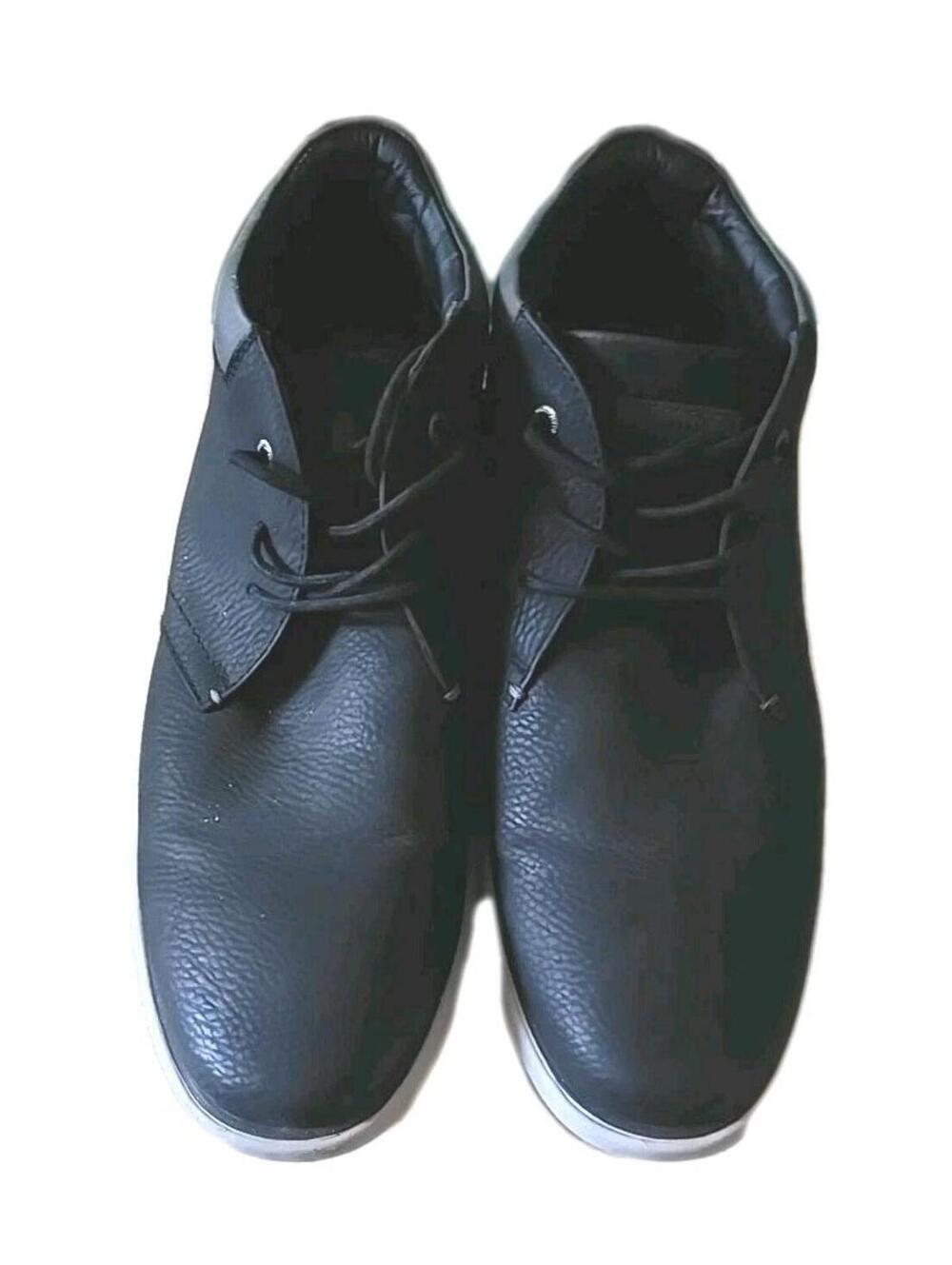 G.H. Bass & Co. Benton Tumbled WX Casual Sneaker Boot Size 11 Charcoal